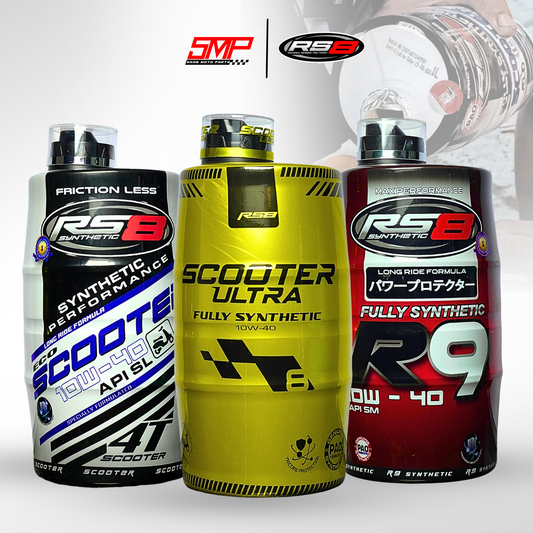 RS8 Motorcycle oils 100% Fully Synthetic