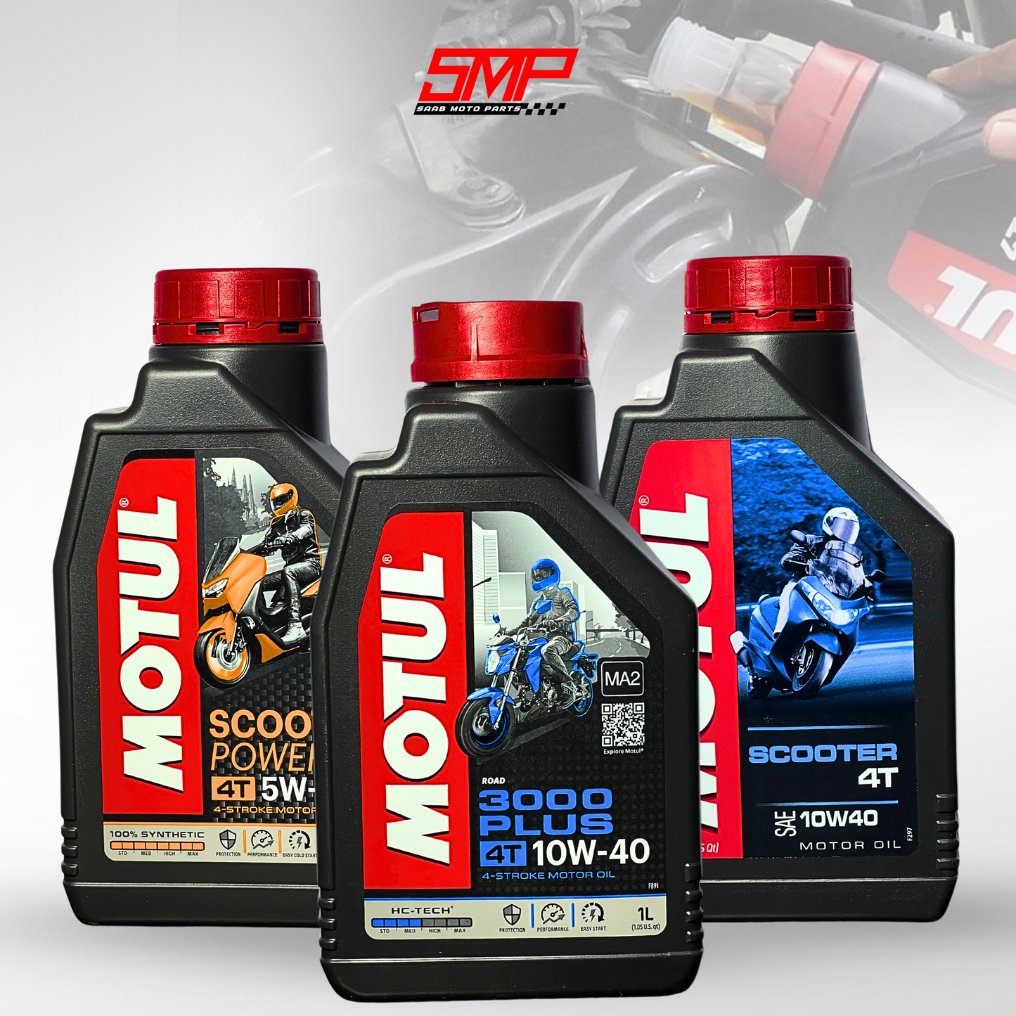 MOTUL Motorcyle oils 100% Fully Synthetic